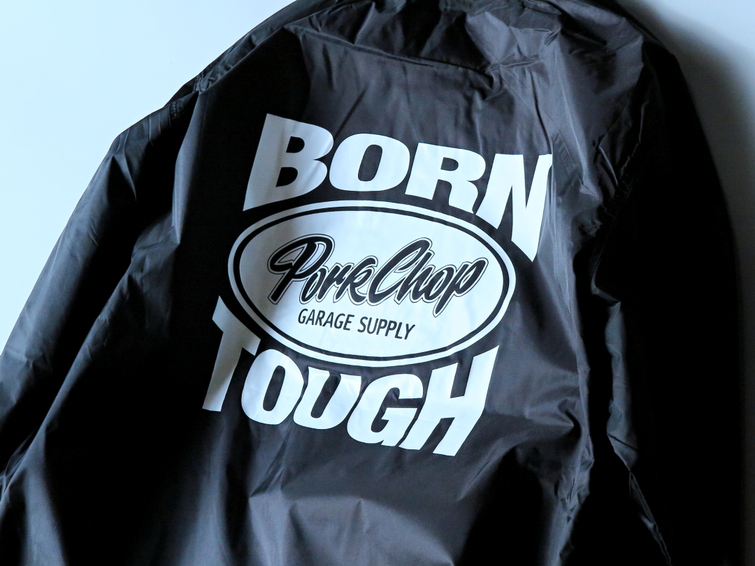 PORKCHOP GARAGE SUPPULY BORN TOUGH COACH JKT TRUMPS