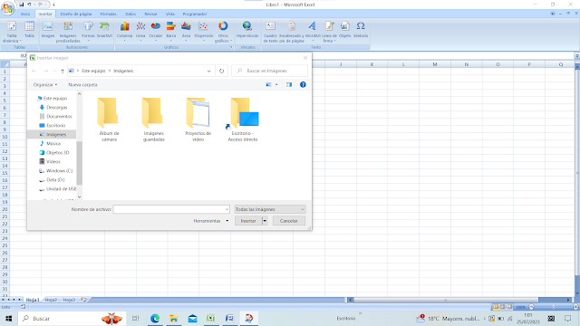 Introducir una imagen en Excel