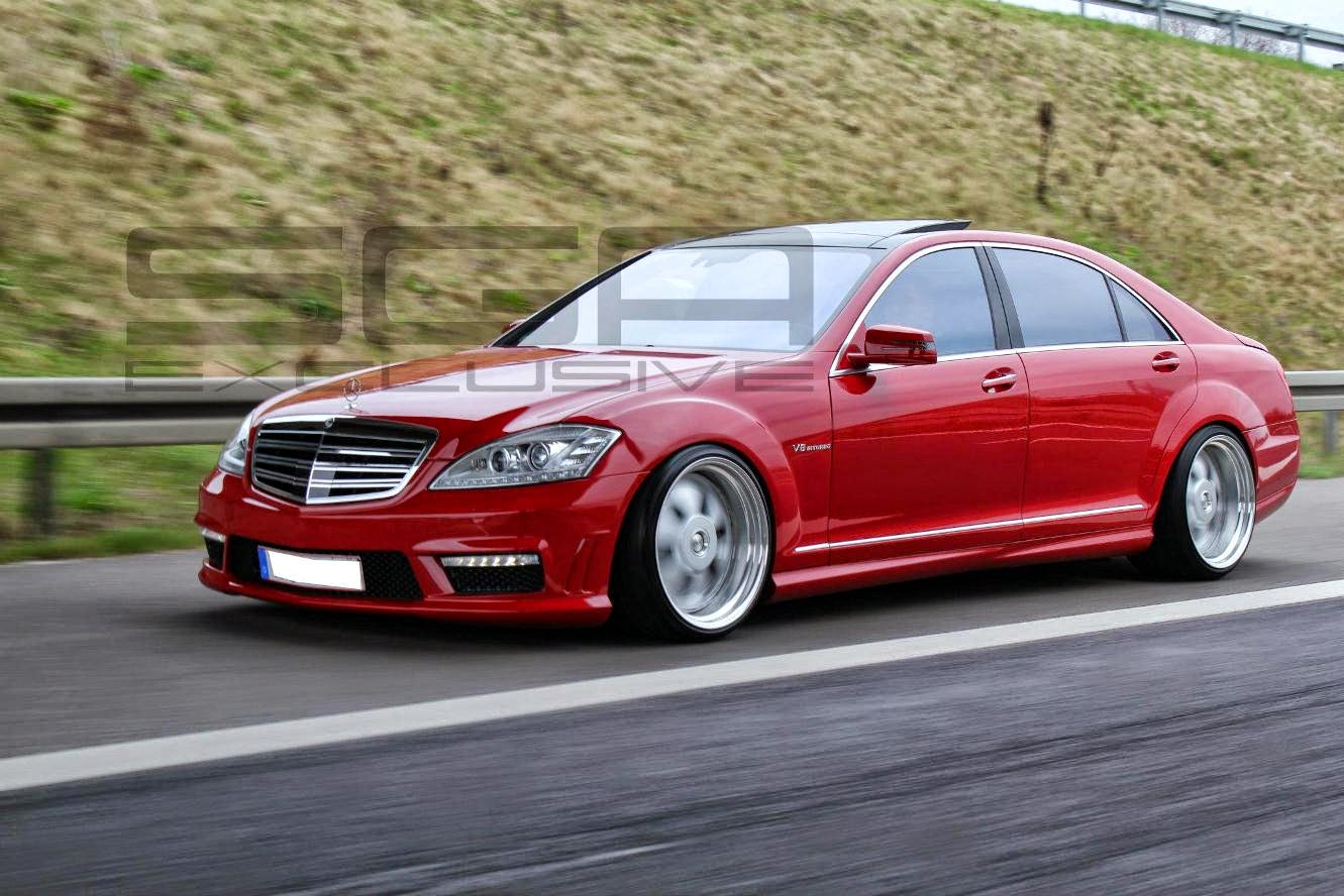 s63 s65 Amg w221 Heckdiffusor F R Alle S Klasse Modelle Wallpaper