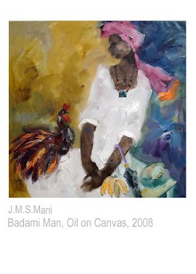 JMS Mani, Badami Series, Art Scene India archive