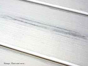 Vintage, Paint and more... distressed beach insired shelf unit