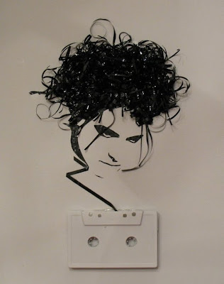 Creative art making by cassette tape