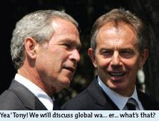 Yea’ Tony! We will discuss global wa... er... what’s that?