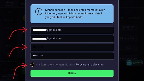 Cara Membuat Akun Moonton dan Menautkan di Mobile Legends