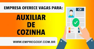 Auxiliar de Cozinha