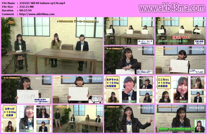 SKE48 Gakuen ep136