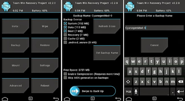 Team Win Recovery Project (TWRP)