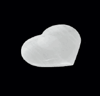 Selenite heart