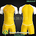 Áo bóng đá ko logo TA Spe màu vàng