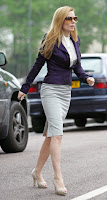 Geri Halliwell Tight Skirt Candids