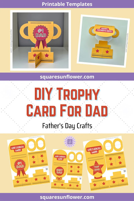 Printable Trophy Card For Dad