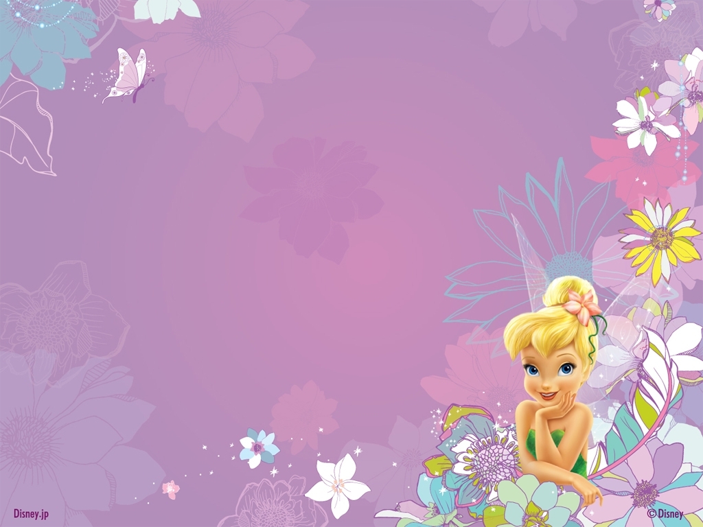 Disney Tinkerbell Cartoon Kids Wallpaper