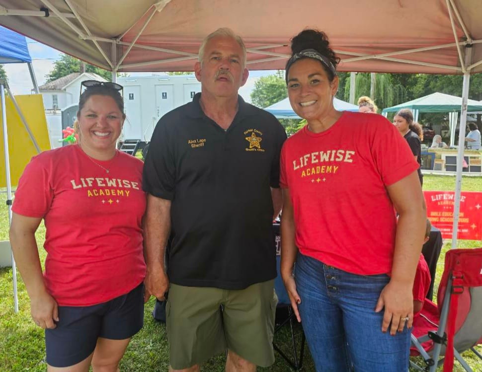 sheriff lape and two ladies
