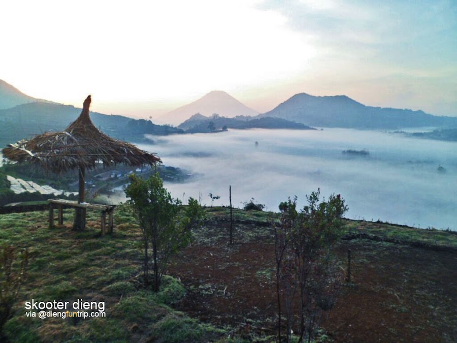 Wisata Skoter Dieng