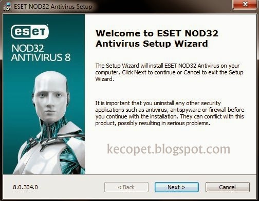 Install Antivirus ESET NOD32 - No Trial | Kecopet Blog