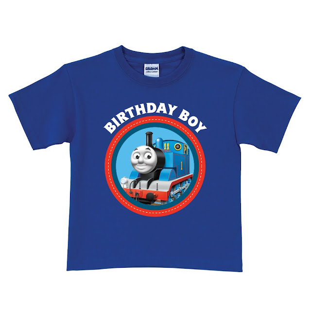 PBS KIDS Thomas & Friends Birthday Boy T-Shirt, 2T, Royal Blue