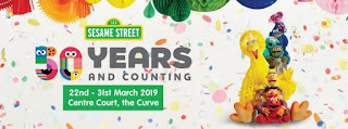 Sesame Street’s 50th Annivesary at The Curve, Mutiara Damansara (22 March - 31 March 2019)