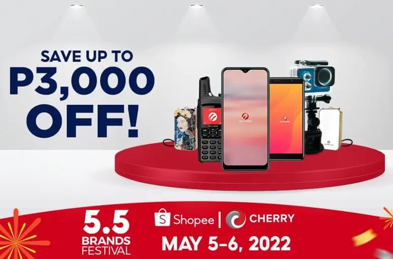 Tons of Exciting Deals for the CHERRY 5.5 Sale on Lazada and Shopee