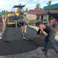 Peningkatan Ruas Jalan Di Desa Simpang Dolok Dikerjakan