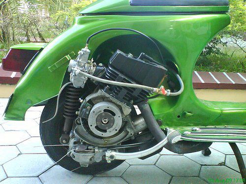 setting karburator rx king di vespa ~ motorcycle part