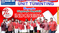 BANK RAKYAT INDONESIA CABANG TUMINTING Mengucapkan DIRGAHAYU KEMERDEKAAN REPUBLIK INDONESIA KE - 72