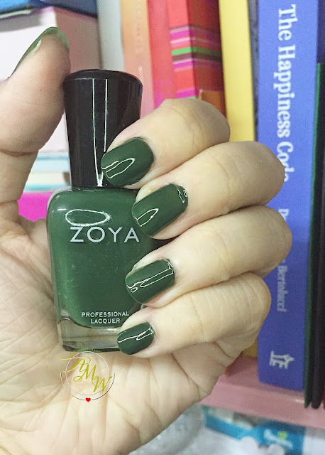 a photo of New Zoya Professional Lacquer shades in MIA, Hunter and Dream