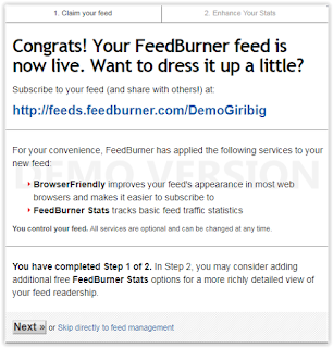 Cara Daftar dan Memasang FeedBurner Untuk RSS Blog Terbaru