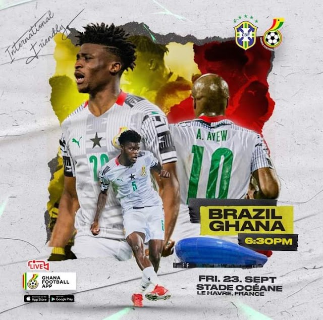 Brazil vs Ghana - Live