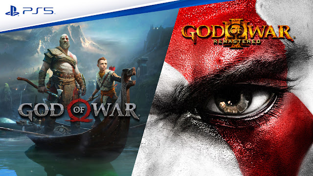 god of war gow 3 remastered ps5 run 60 fps ps4 game saves transfer