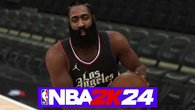 NBA 2K23 James Harden Cyberface & Body (4 Hairstyles)