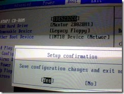 imagem setup windows xp cd-rom yes