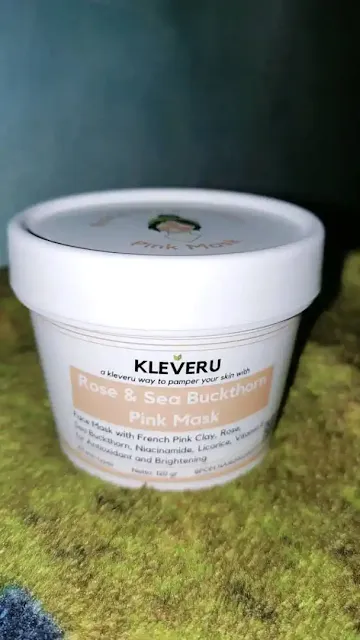 KLEVERU Rose dan Sea Buckthorn Pink Mask