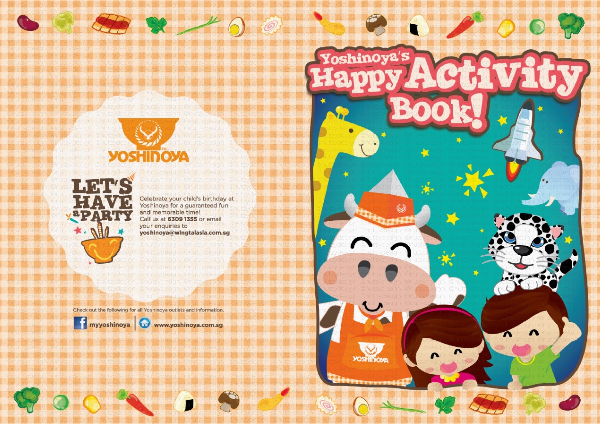Download nutzydesign: Yoshinoya Kids Activity Book