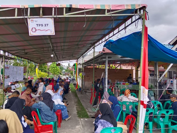 TPS 27 Tanjung Palas Kota Dumai Tuai Kecaman Diduga Memanggil Pemilih Secara Acak