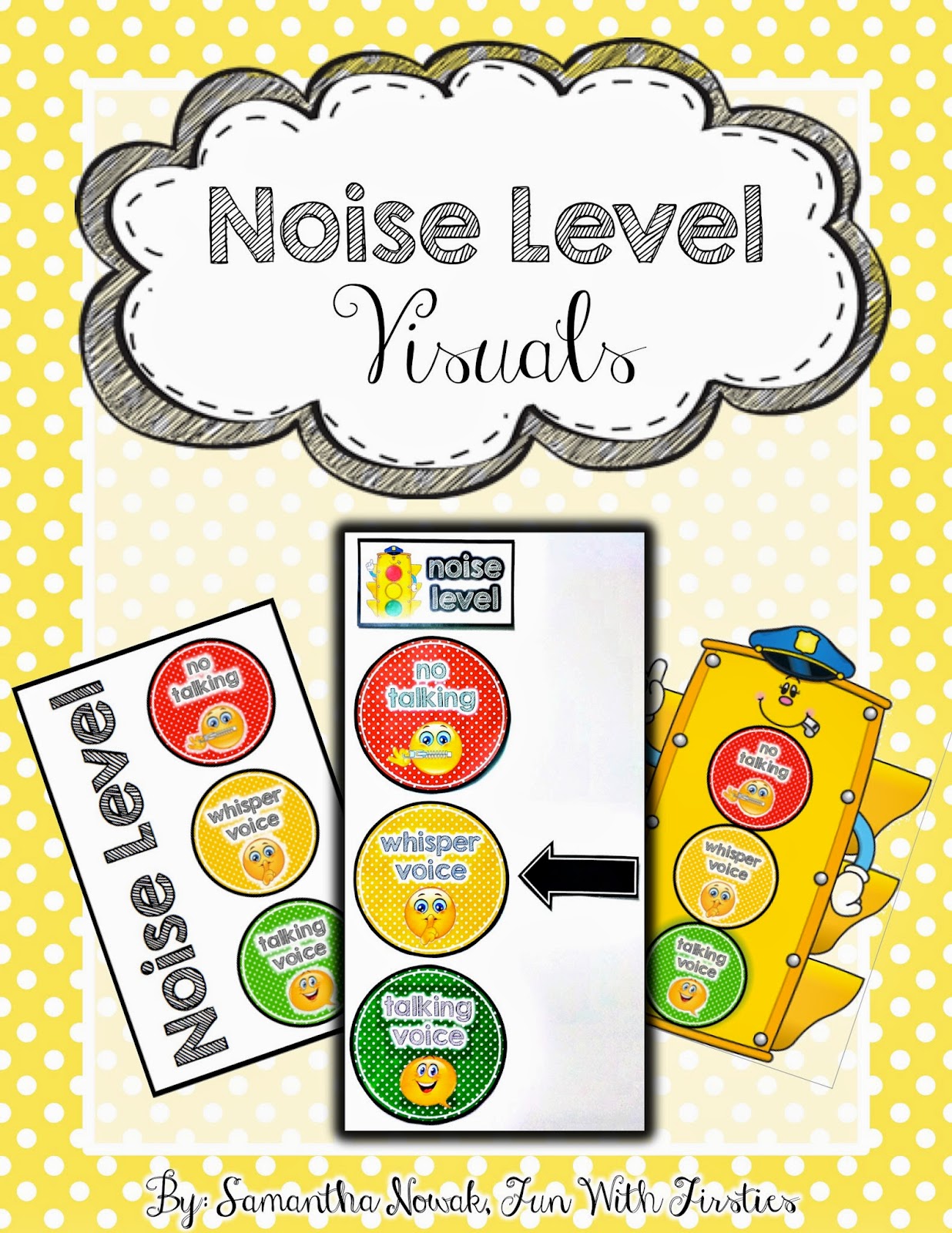 Fun With Firsties: FREE Addition Math Station Worksheet & Noise Level