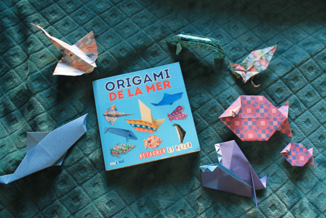 Couverture du livre "Origami de la mer"