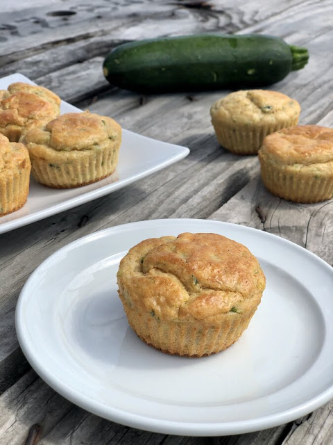 muffins salés - courgettes et saumon fumé - ig bas