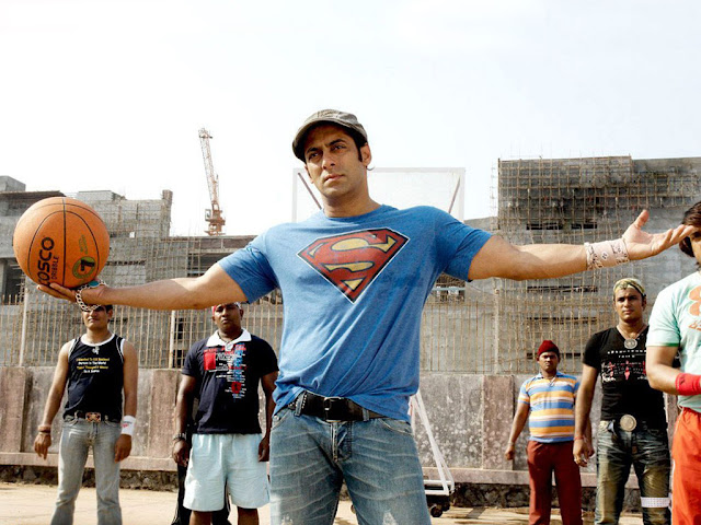 Salman Khan playing