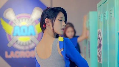 AoA Seolhyun in Heart Attack MV