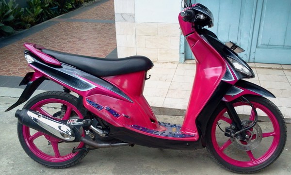 Modifikasi Motor Mio Sporty Bergaya Thailand Look 