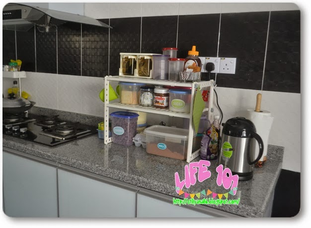 SusunAtur Rak Atas Kabinet Dapur Life 101