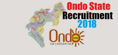 Ondo State Government Recruitment 2018/2019 | Application Guidelines