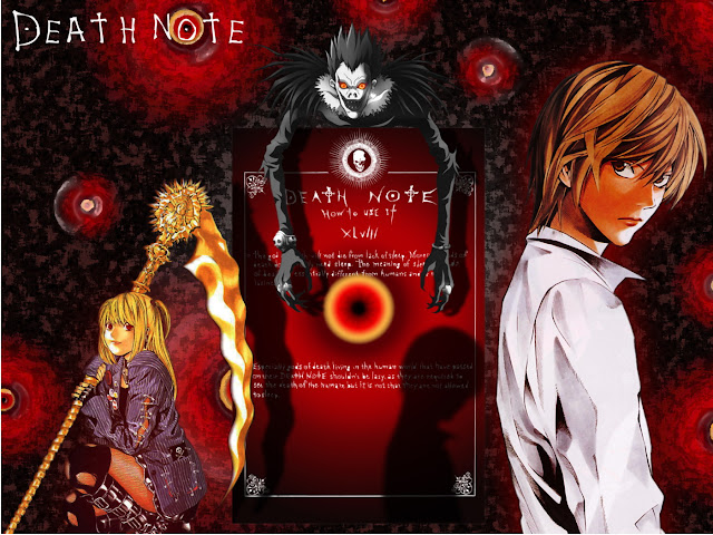  Death Note Misa Light Ryuk death scythe shinigami anime hd wallpaper desktop pc background 0013