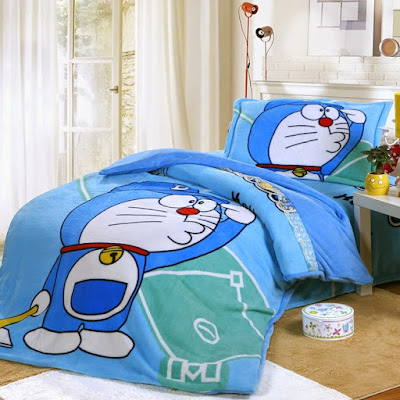 dekorasi kamar tidur doraemon terbaru