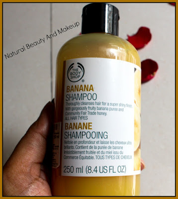 The Body Shop Banana Shampoo// Review , Price as well as Other Details on Natural Beauty And Makeup