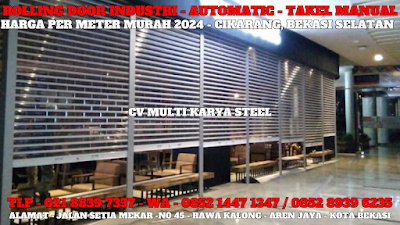 GAMBAR,  ROLLING DOOR AUTOMATIC, CIKARANG,, TERBARU, 2025
