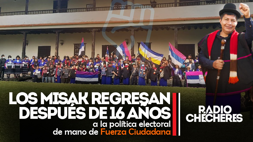 Los Misak regresan a la política electoral después de 16 años con Fuerza Ciudadana