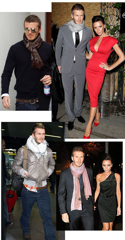 David Beckham scarves