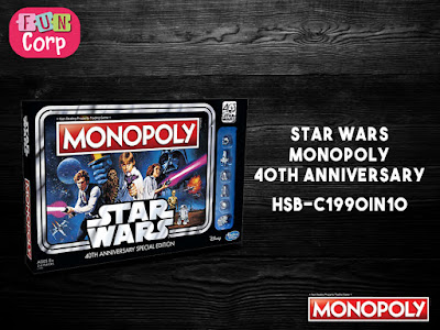 MONOPOLY GAME STAR WARS 40TH ANNIVERSARY SPECIAL EDITION