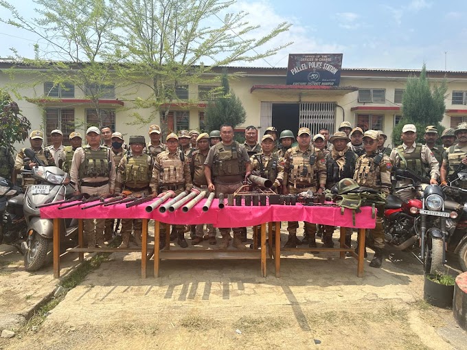 Saw Mill in Manipur, Pallel Destroyed: Six Kuki Arrested for Suspected Arms Possession.